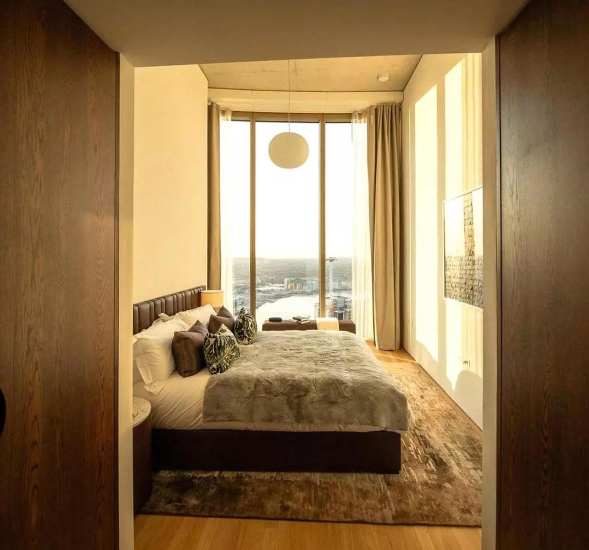 Two Bedrooms Penthouse One Park Drive, Canary Wharf Londres Exterior foto