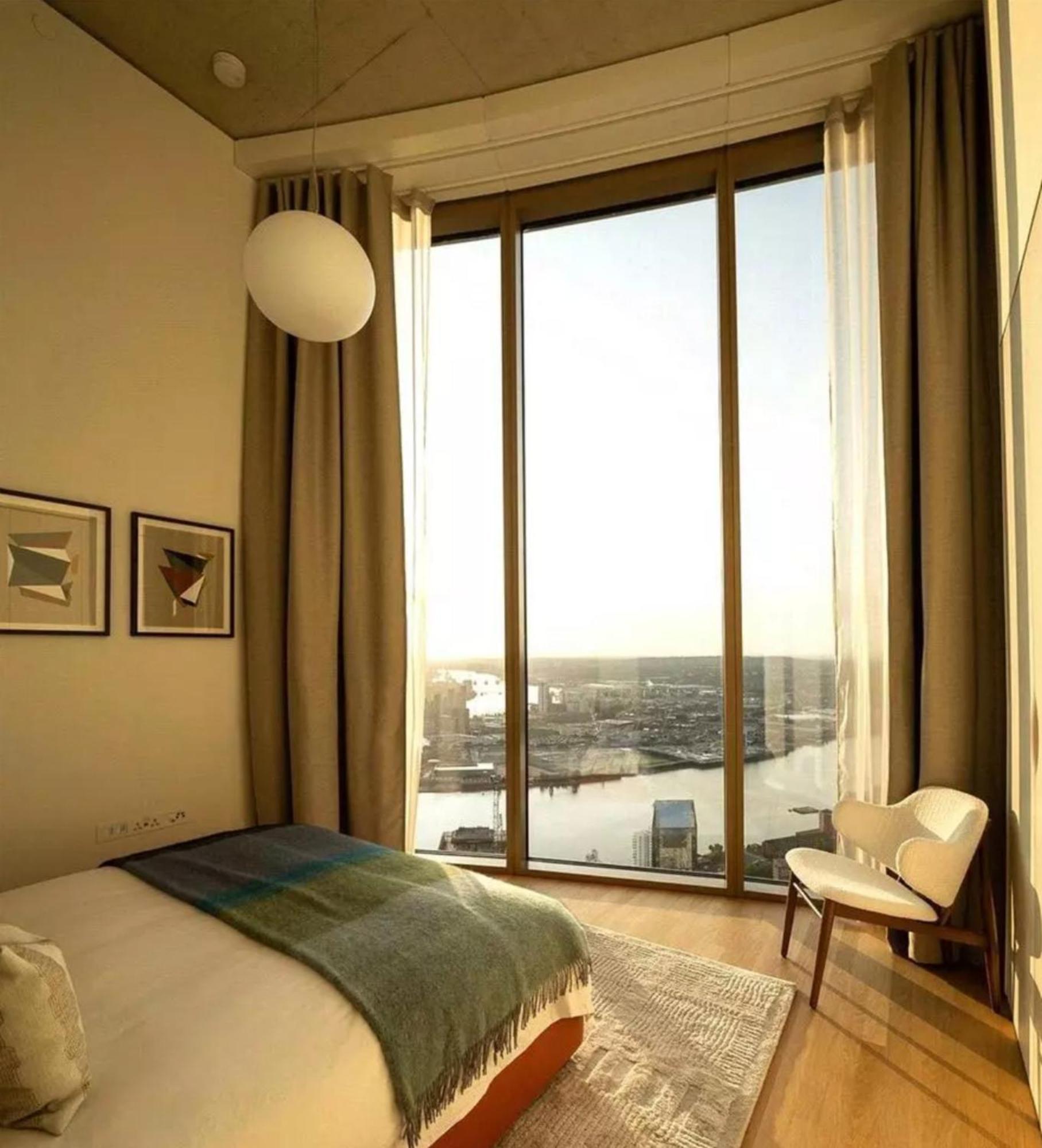 Two Bedrooms Penthouse One Park Drive, Canary Wharf Londres Exterior foto